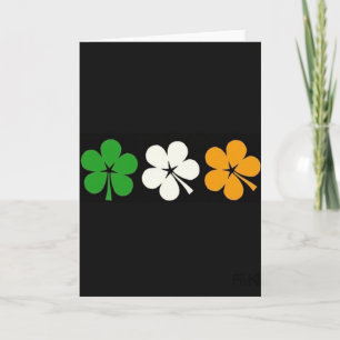 Irish Clover Colors Card