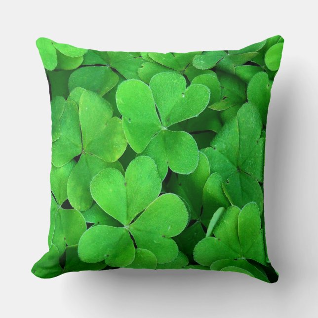 Irish Clover Cushion (Front)