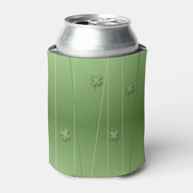 Irish Clover Design Can Cooler (Can Front)