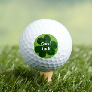 Irish Clover Good Luck  Golf Balls
