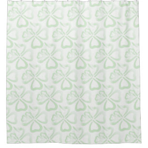 Irish Clover Shower Curtain