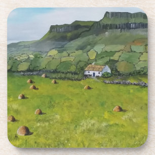 Irish Coasters Set Landscape  Ireland Cottage