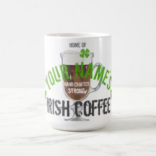 Irish Coffee Personalised Coffee Mug