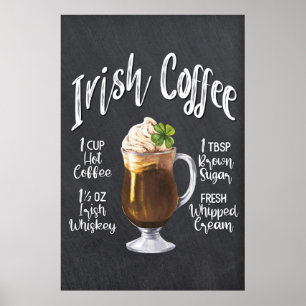 IRISH COFFEE POSTER