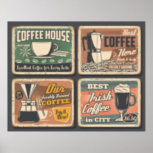 Irish coffee poster