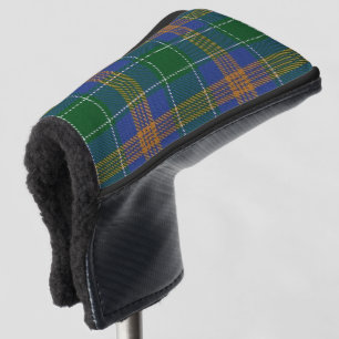 Irish Colours Clan McAuliffe MacAuliff Tartan Golf Head Cover