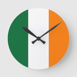 Irish Colours Round Clock