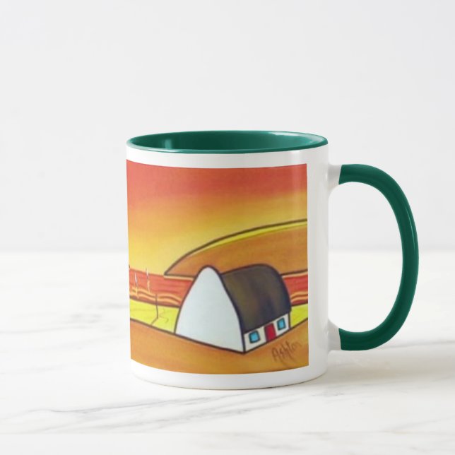Irish Cottage at Sunset Mug (Right)