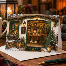 Irish Cottage Irish Christmas Welcome Holiday