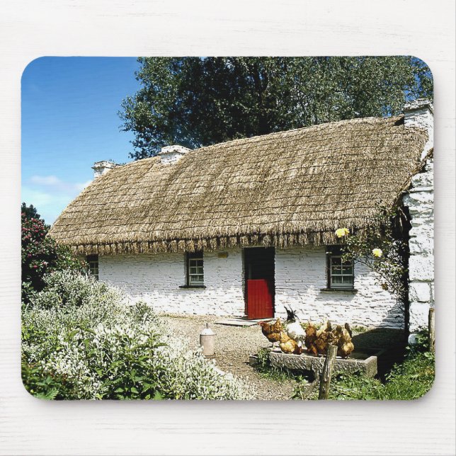 Irish Cottage Mouse Mat (Front)