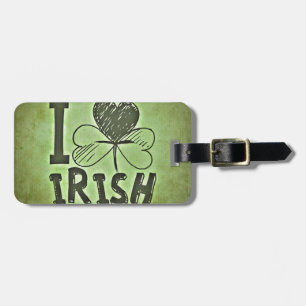 Irish Cover luck custom personalise Anniversaries Luggage Tag