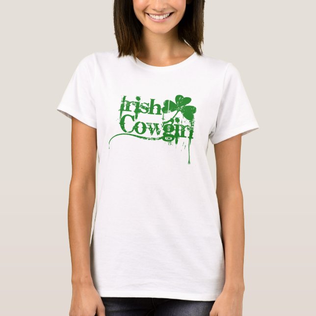 Irish Cowgirl T-Shirt (Front)