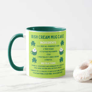 Irish Cream Mug Cake Recipe Mug