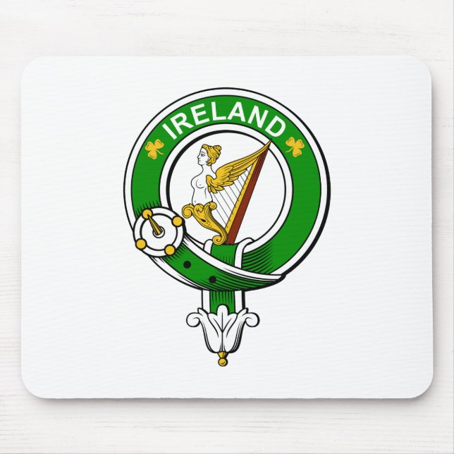 Irish Crest Mouse Mat (Front)