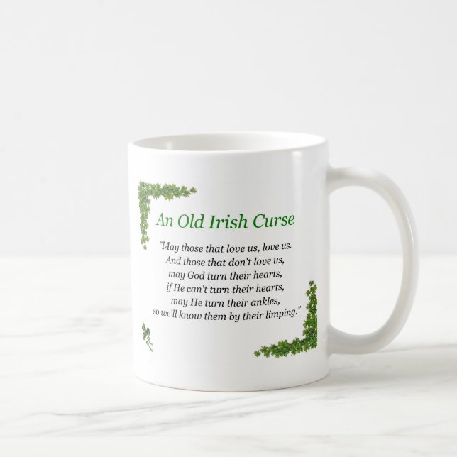 irish curse coffee mug (Right)