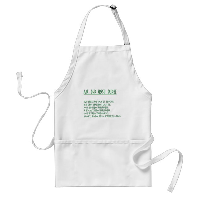Irish Curse Standard Apron (Front)