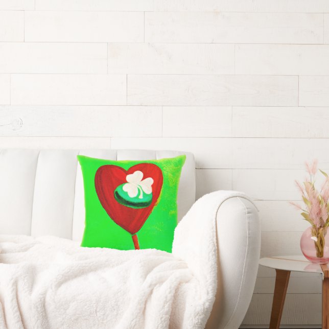 Irish Cute Painting Design. Buy Now Cushion (Couch)