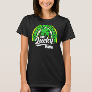 Irish Cute Rainbow Green Clover Patrick's Day One T-Shirt