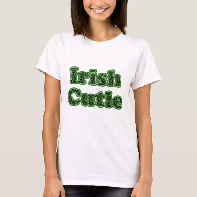 Irish Cutie Ladies Spaghetti Top (Front)