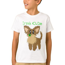 Irish Cutie Puppy Dog Tee Shirt