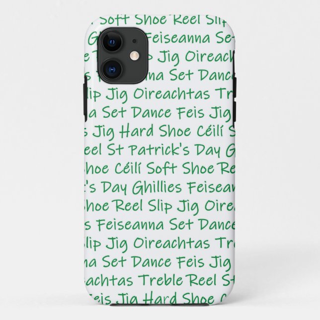 Irish Dance Case-Mate iPhone Case (Back)