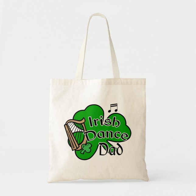 Irish Dance Dad Tote Bag (Front)