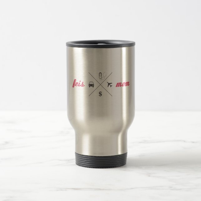 Irish Dance Feis Mum Travel Coffee Mug (Center)