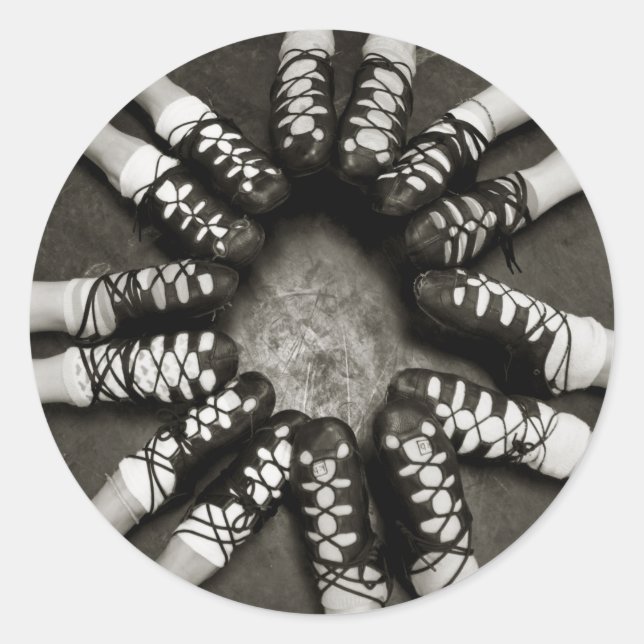 Irish Dance Ghillies Stickers (Front)