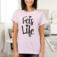 Irish Dance Heart Typography Cute Feis Life