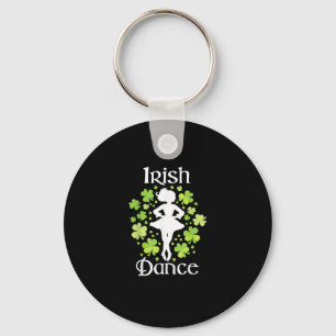 Irish Dance - Irish Dancer Ceili Reel Dance T-Shir Key Ring
