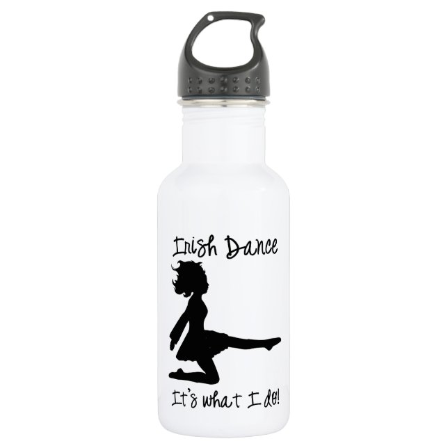 "Irish Dance: It's what I do!" Water Bottle (Front)