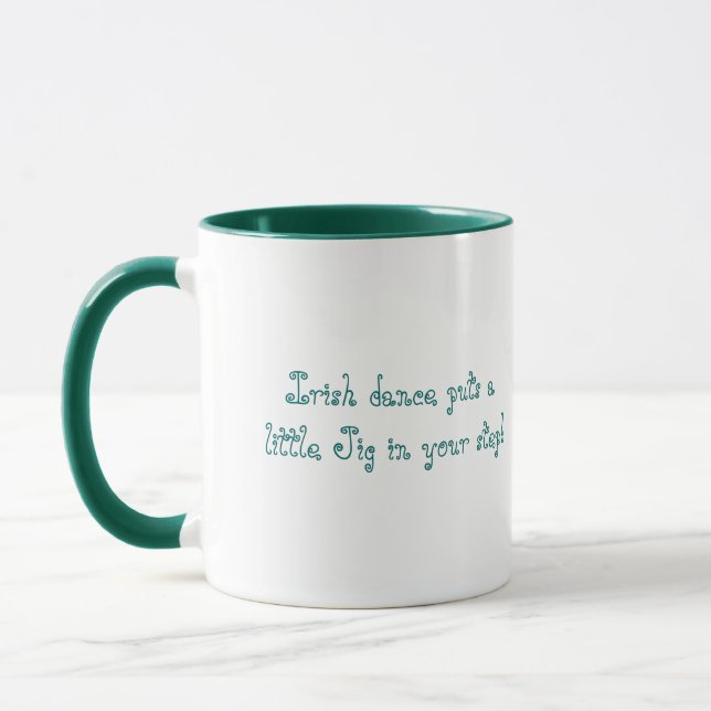 Irish Dance Jig Mug (Left)