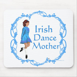 Irish Dance Mother - Blue Mouse Mat