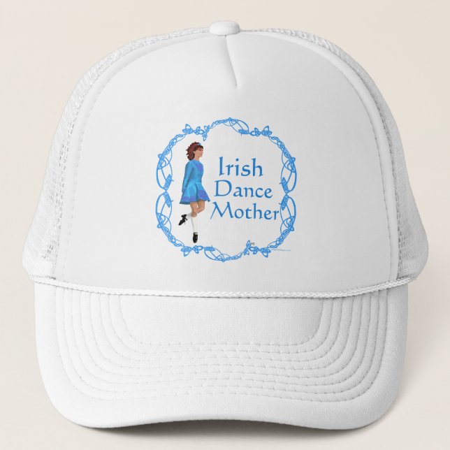 Irish Dance Mother - Blue Trucker Hat (Front)