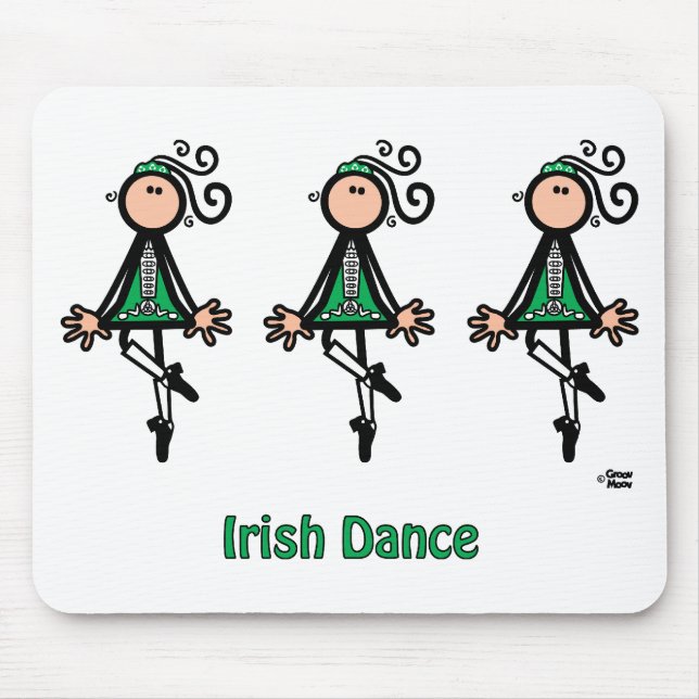 Irish Dance Mouse Mat (Front)