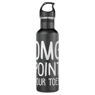 Irish Dance Omg Point Your Toes Dancer St Patricks 710 Ml Water Bottle