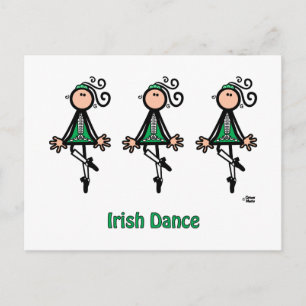 Irish Dance Postcard