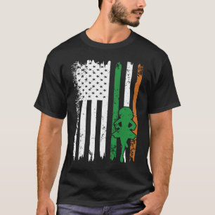 Irish Dance St Patricks Day Reel Girl Irish Step D T-Shirt