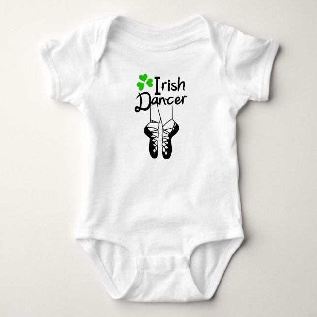 Irish Dancer Baby Bodysuit (Front)