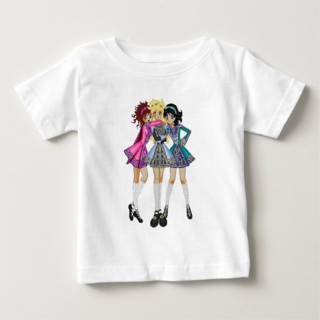 Irish Dancer Baby T-Shirt (Front)