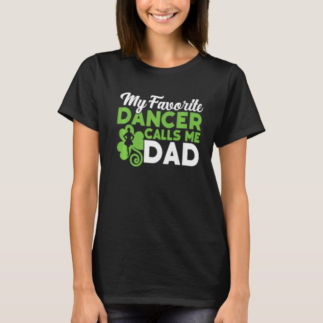 Irish Dancer Ceili Reel Dance Feis Irish Step Danc T-Shirt (Front)