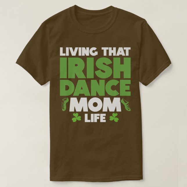 Irish Dancer Ceili Reel Dance Feis Irish Step Danc T-Shirt (Design Front)