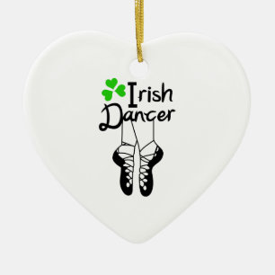 Irish Dancer Ceramic Tree Decoration