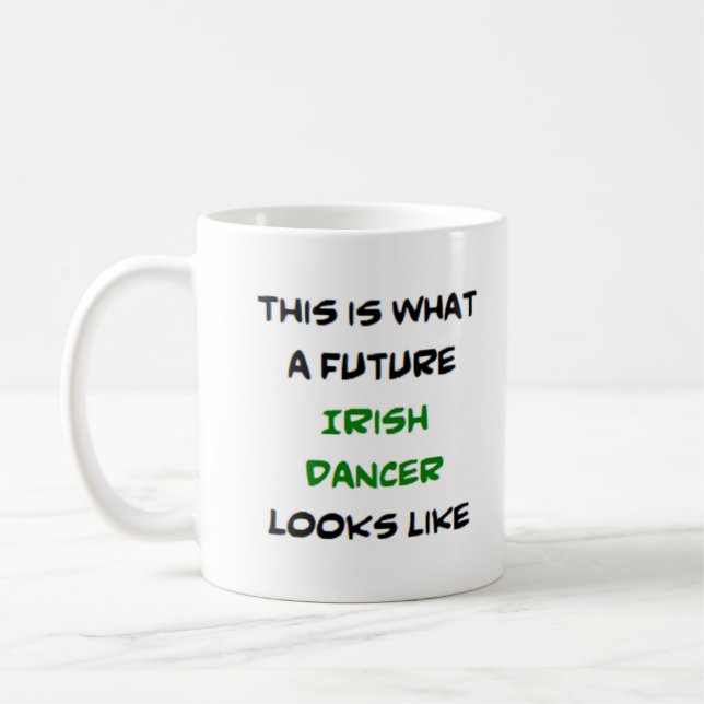 irish dancer, future coffee mug (Left)