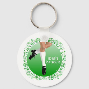 Irish Dancer Hard Shoe Key Ring