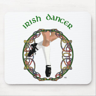 Irish Dancer Hard Shoe Mouse Mat