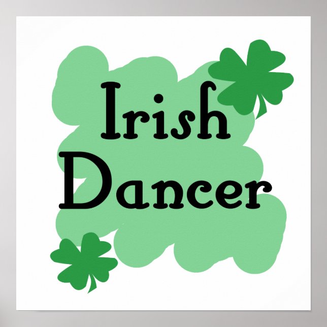 Irish dancer poster (Front)