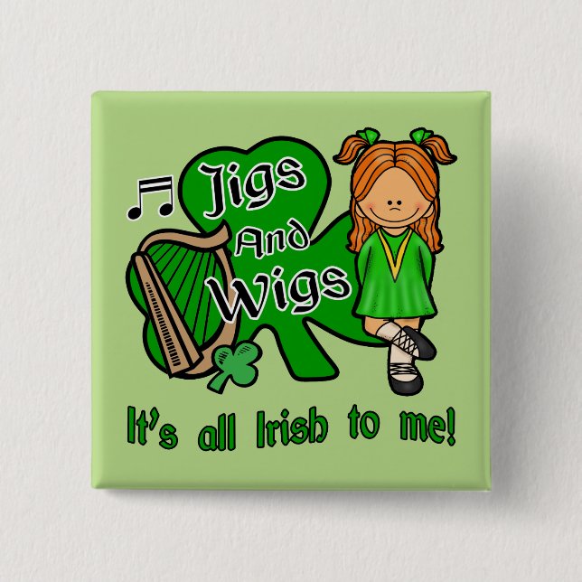 Irish Dancer's, Irish Dancing Badge (Front)