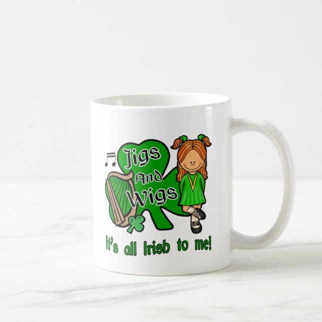 Irish Dancer's, Irish Dancing Coffee Mug (Right)