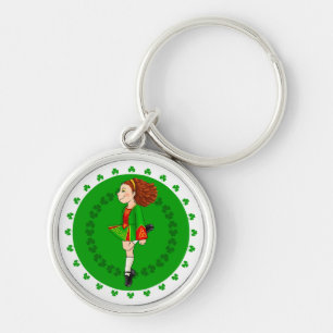 Irish Dancer's Irish Dancing Key Ring